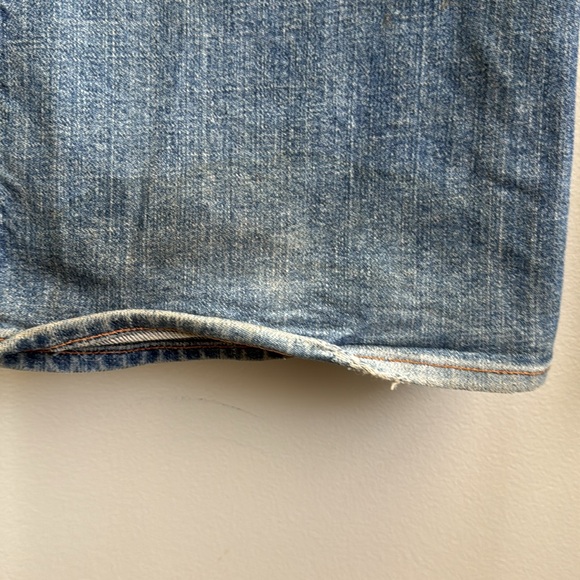 7 for all mankind A pocket flare jeans vintage y2k low rise - Picture 9 of 14